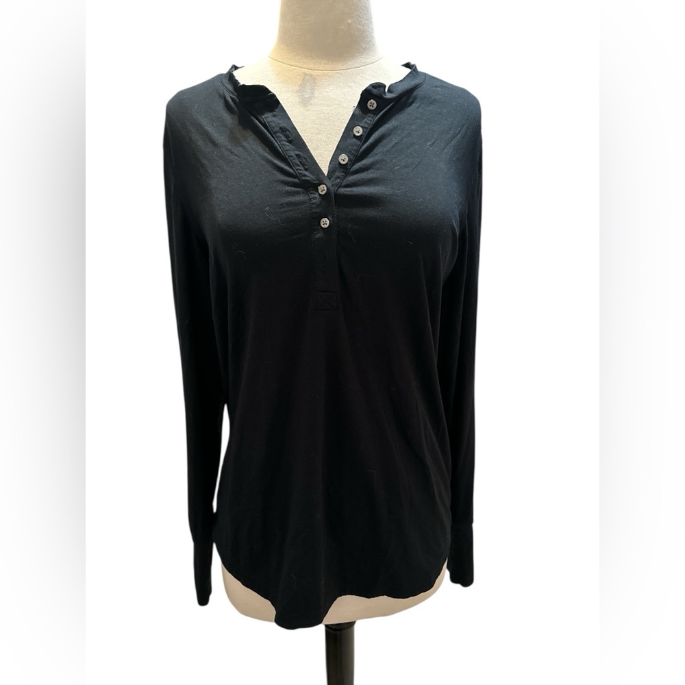 ThirdLove Black Button-Down Shirt